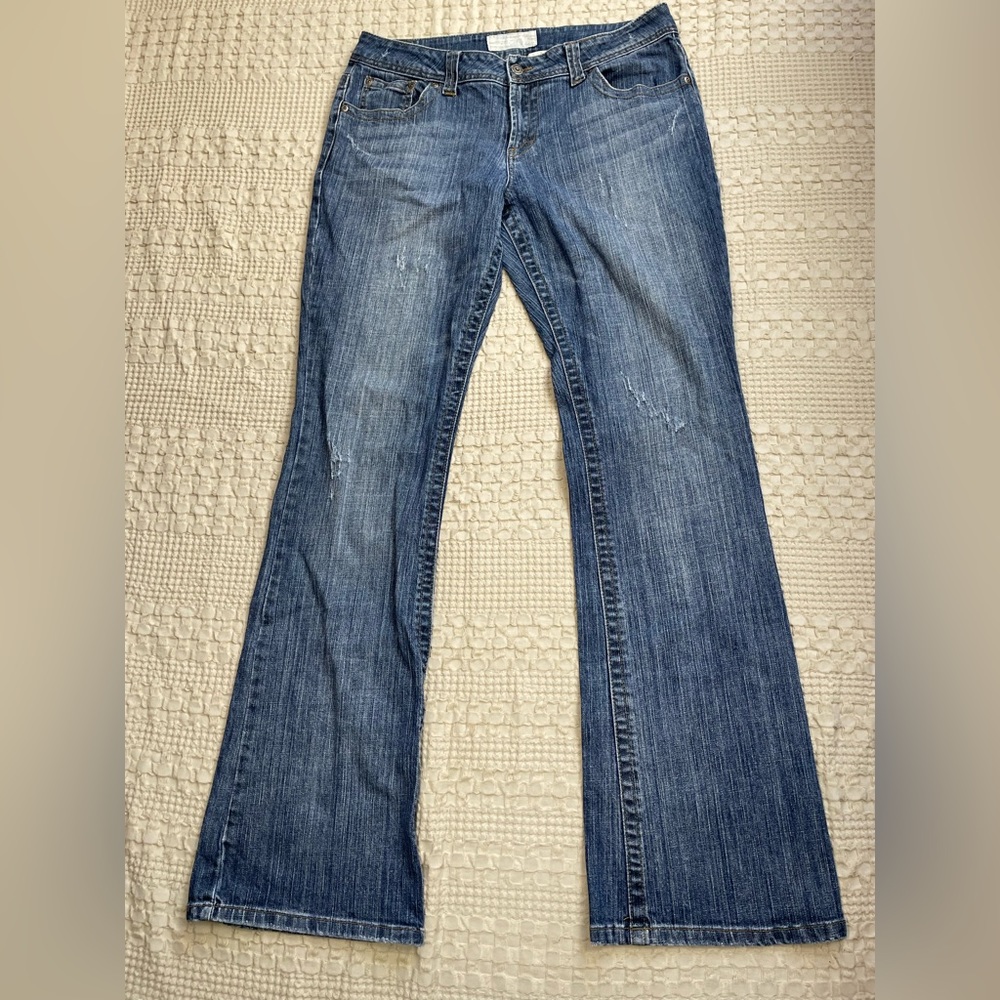 Maurices Medium Blue Bootcut Jeans